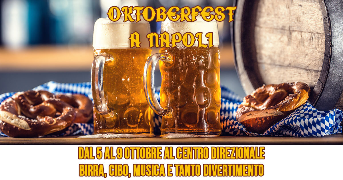 Oktoberfest a Napoli tra birra, cibo, musica e divertimento